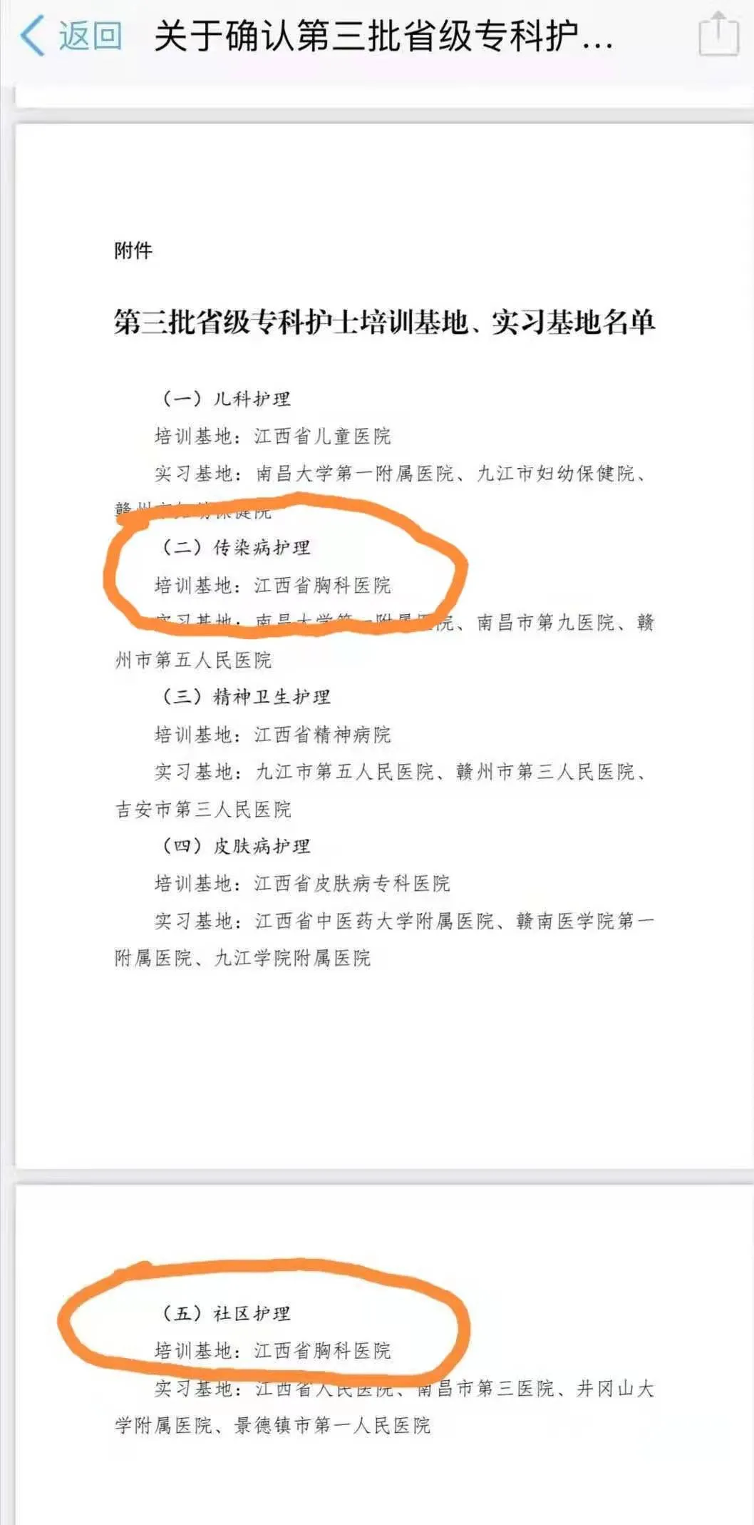 江西省傳染病護(hù)理培訓(xùn)基地、社區(qū)護(hù)理培訓(xùn)基地落戶我院