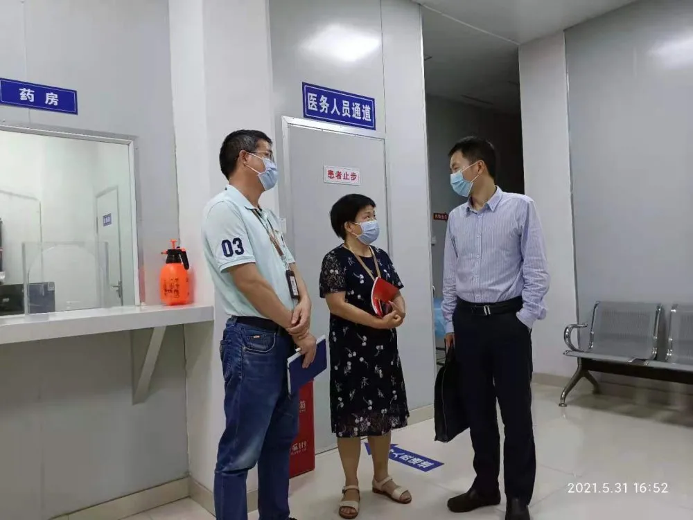 朱衛(wèi)國來我院督查醫(yī)療衛(wèi)生領(lǐng)域突出問題專項(xiàng)治理工作