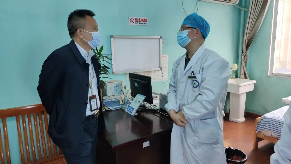 省胸科醫(yī)院黨委書記郭貴周督查疫情防控和醫(yī)院發(fā)展工作