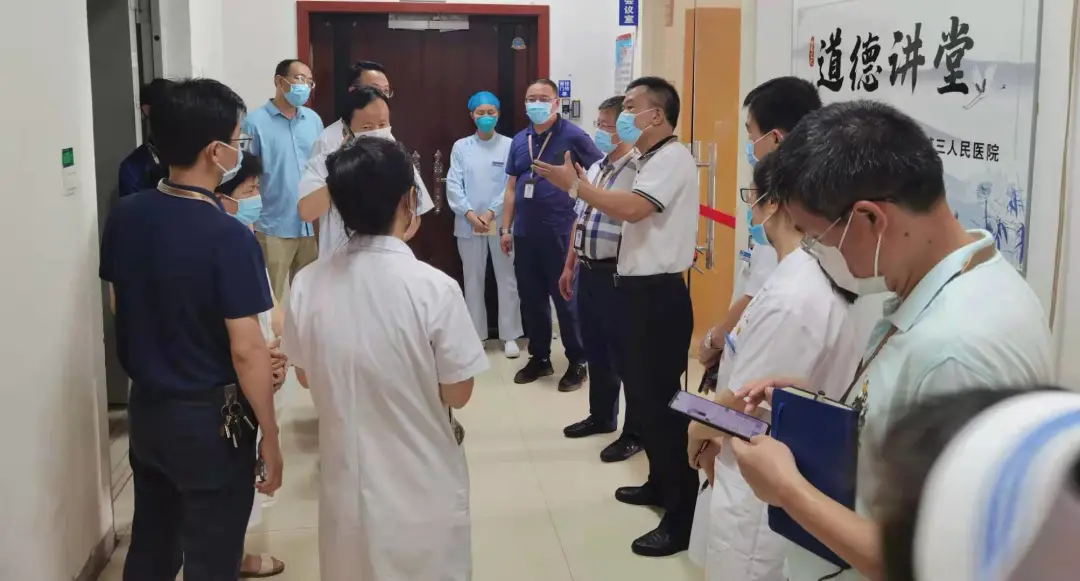 疫情防控 我們嚴(yán)陣以待——江西省第三人民醫(yī)院開展疫情防控督查